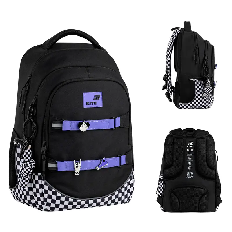 Рюкзак дитячий Kite Driving Mood Black K26-727L