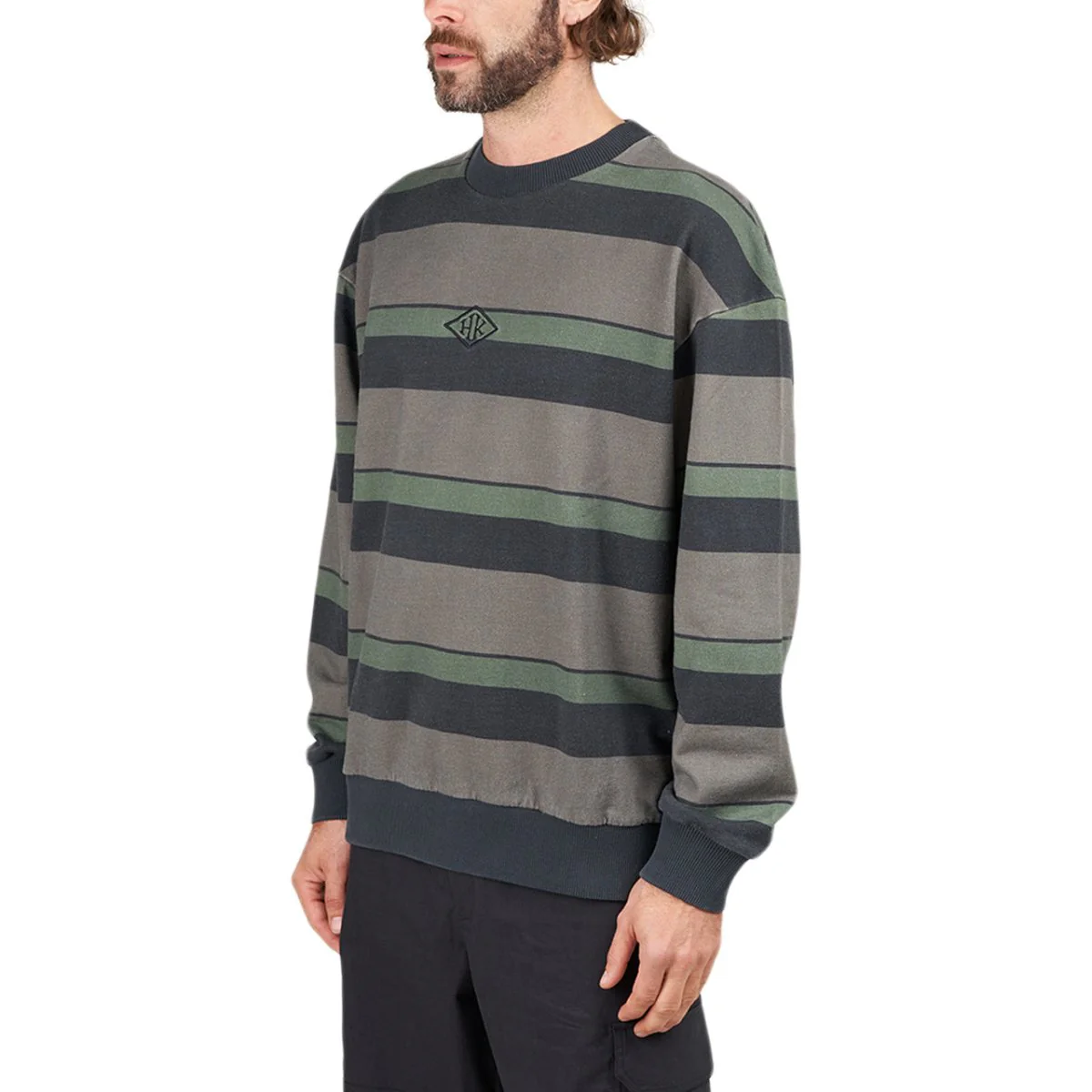 Кофта мужская Han Kjobenhavn Bulky Grey/Olive M-130686