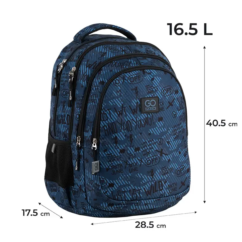 Рюкзак детский GoPack Blue GO25-162M-5