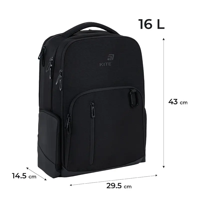Рюкзак детский Kite Black K25-2722L