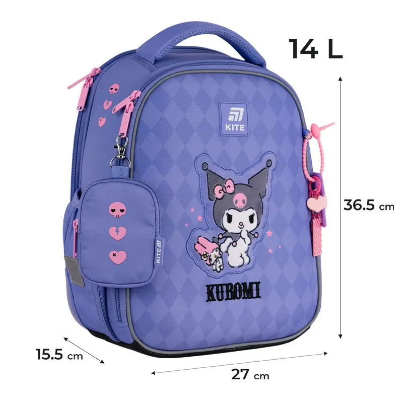 Рюкзак детский Kite Kuromi Violet HK25-555S-2