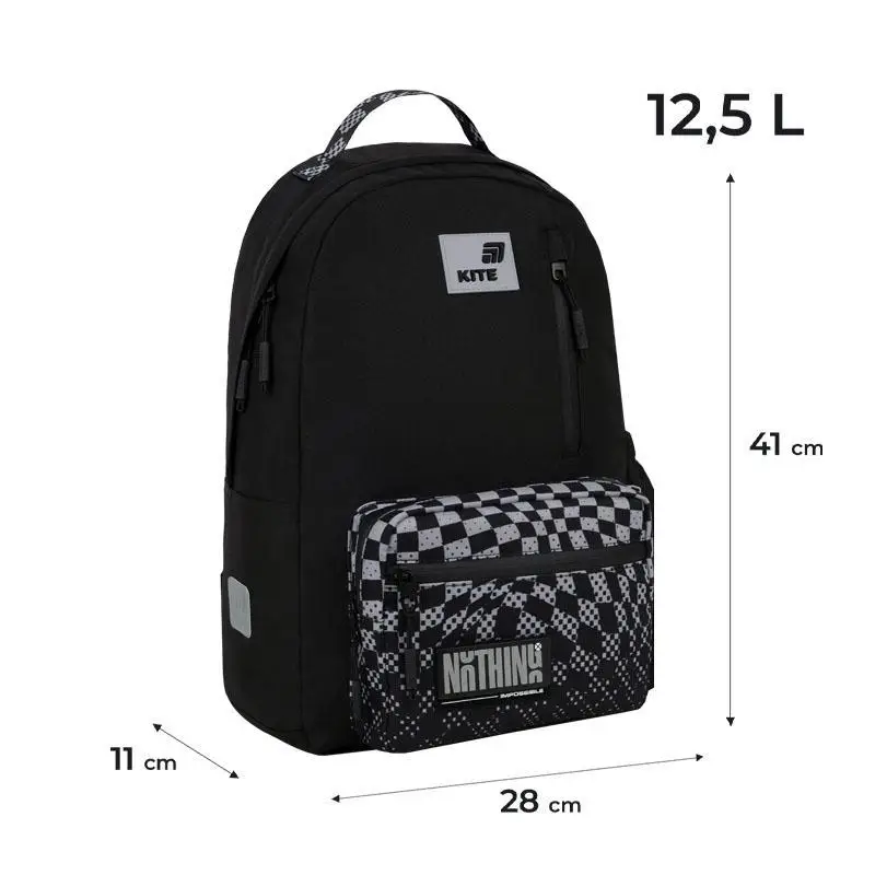 Рюкзак детский Kite Nothing Impossible Black K26-949M-2