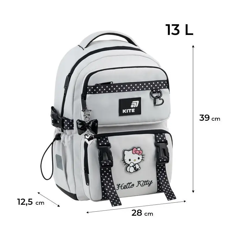 Рюкзак детский Kite Hello Kitty Grey HK26-1022M
