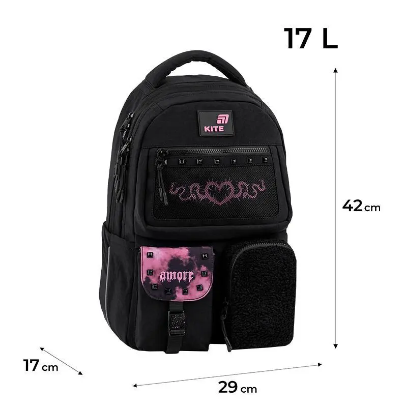 Рюкзак детский Kite Drama Queen Black K26-2587M-2