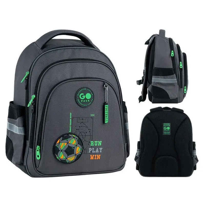 Рюкзак дитячий GoPack Run Play Win Grey GO26-2606S-4