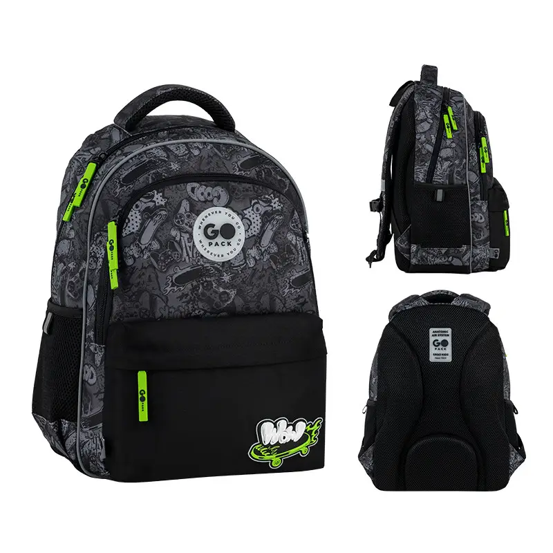 Рюкзак детский GoPack Wow Skate Grey GO26-182M-7