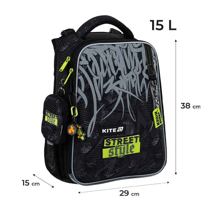 Рюкзак детский Kite Street Style Black K25-531M-4