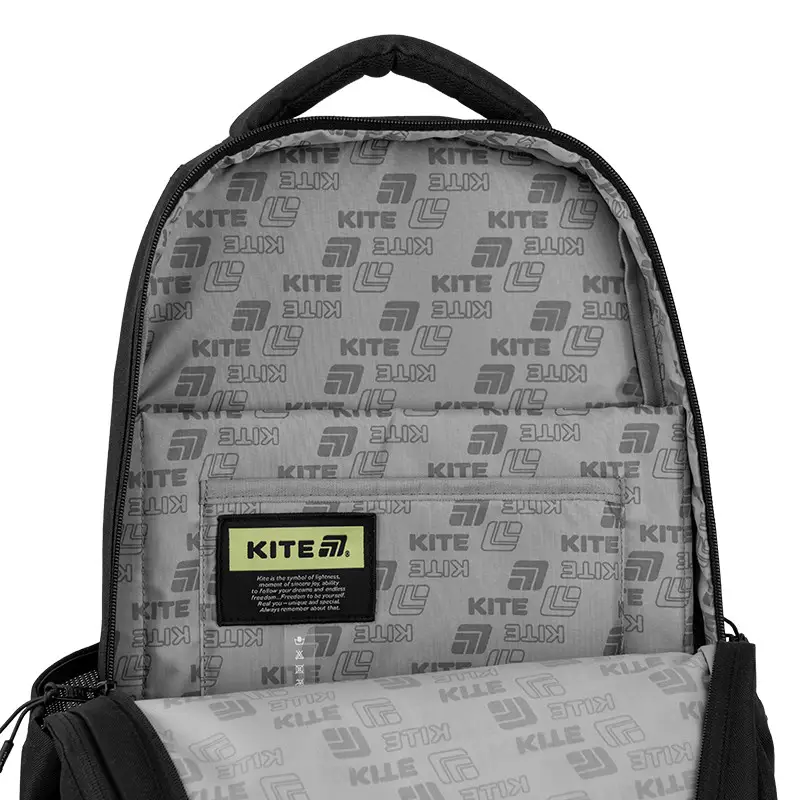 Рюкзак детский Kite Fearless Black K26-2578L