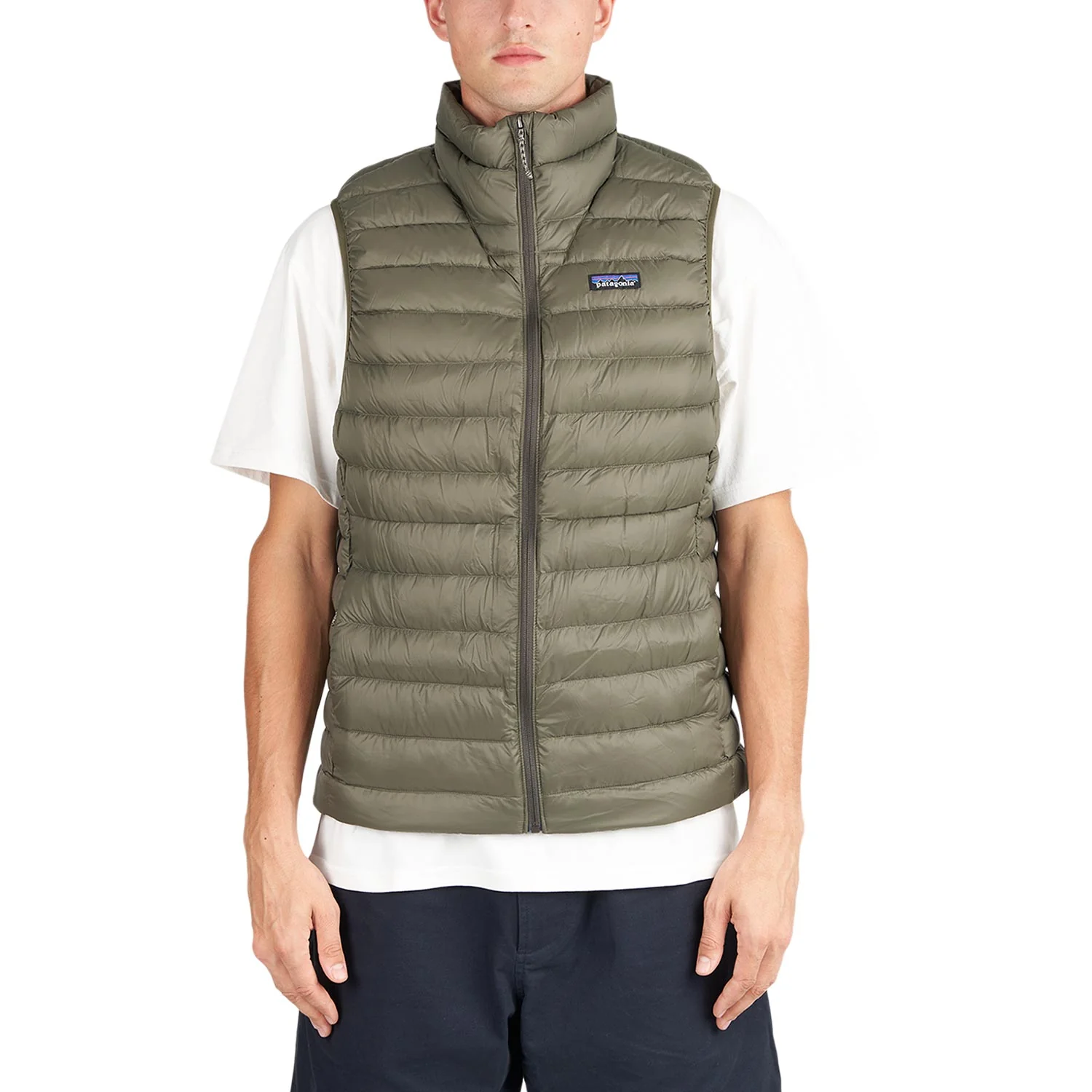 Жилетка мужская Patagonia Down Sweater Vest Olive 84623-PNGR